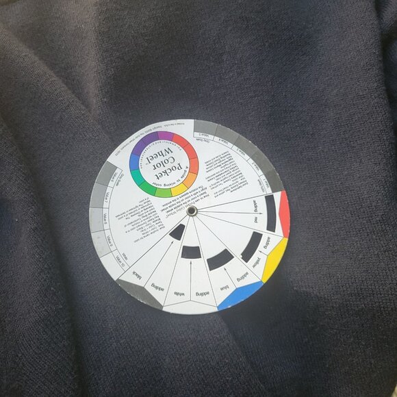 Stylus Women Sweater 3x Plus Cardigan Open Black Asymmetric Cotton Blend SWE53E - Picture 9 of 10